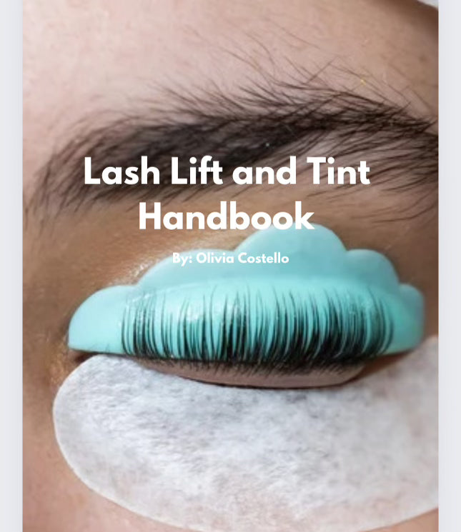 Lash Lift and Tint Handbook